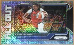 Ariel Atkins [Mojo] #15 Basketball Cards 2023 Panini Prizm WNBA All Out Prices