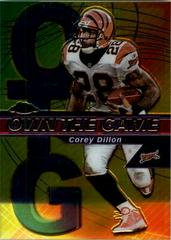 Corey Dillon #OG15 Football Cards 2002 Topps Chrome Own the Game Prices