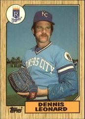 Dennis Leonard #38 Baseball Cards 1987 Topps Tiffany Prices
