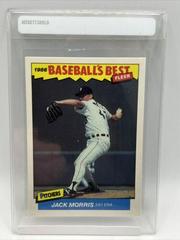 Jack Morris #23 Baseball Cards 1986 Fleer Baseball's Best Prices