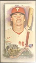Bryson Stott [Mini No Number] Baseball Cards 2022 Topps Allen & Ginter Prices