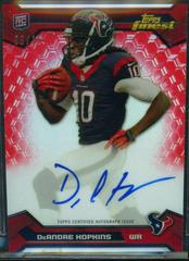 DeAndre Hopkins [Autograph Red Refractor] Football Cards 2013 Topps Finest Prices
