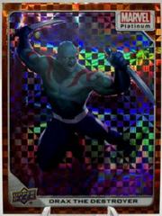 Drax The Destroyer [Orange Checkers] Marvel 2023 Upper Deck Platinum Prices