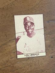 Lou Brock [Hand Cut] Baseball Cards 1971 Milk Duds Prices
