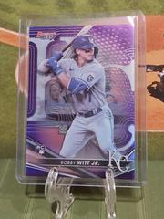 Bobby Witt Jr. [Purple] Baseball Cards 2022 Bowman's Best Prices