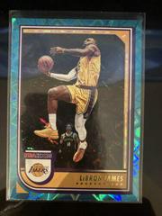 LeBron James [Teal Explosion] Basketball Cards 2022 Panini Hoops Prices