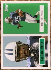 LenDale White #6 Football Cards 2006 Topps Turn Back the Clock Prices