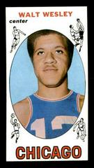 Walt Wesley #22 Basketball Cards 1969 Topps Prices