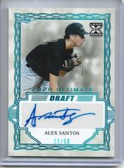 Alex Santos [Platinum Spectrum] Baseball Cards 2020 Leaf Ultimate Autographs Prices