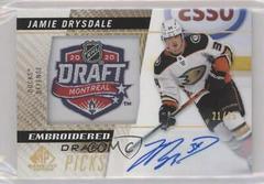 Jamie Drysdale [Autograph] Hockey Cards 2021 SP Game Used Embroidered in History Prices
