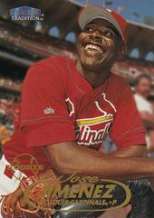 Jose Jimenez #U39 Baseball Cards 1998 Fleer Update Prices
