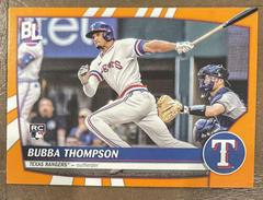 Bubba Thompson [Electric Orange] #6 Baseball Cards 2023 Topps Big League Prices
