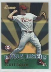 Scott Rolen #ER9 Baseball Cards 1999 Bowman Early Risers Prices