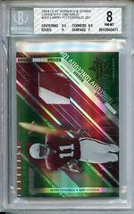 Larry Fitzgerald [Jersey Emerald] #251 Football Cards 2004 Leaf Rookies & Stars Longevity Prices