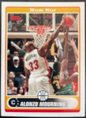Alonzo Mourning #59 Basketball Cards 2006 Topps Prices