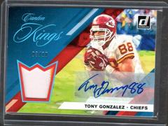 Tony Gonzalez #CK 16 Football Cards 2019 Donruss Canton Kings Autographs Prices