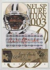 Aaron Brooks [Red] #AA Football Cards 2003 SP Signature Signature Edition Prices