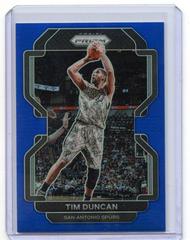Tim Duncan [Blue Prizm] Basketball Cards 2021 Panini Prizm Prices