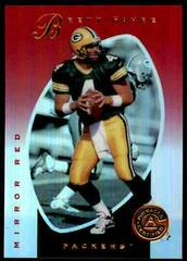 Brett Favre [Mirror Red] #3 Football Cards 1997 Pinnacle Certified Prices