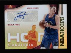 Nikola Jokic #HS-NJK Basketball Cards 2021 Panini Hoops Hot Signatures Prices