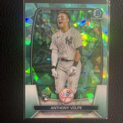 Anthony Volpe  [Aqua Variation] #11 Baseball Cards 2023 Bowman Chrome Sapphire Prices