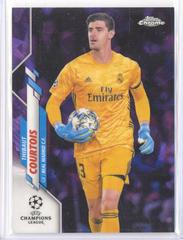 Thibaut Courtois [Purple Refractor] Soccer Cards 2019 Topps Chrome UEFA Champions League Prices