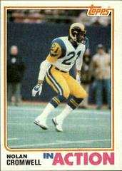 Nolan Cromwell Football Cards 1982 Topps Prices