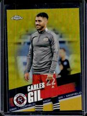 Carles Gil [Gold] Soccer Cards 2022 Topps Chrome MLS Prices