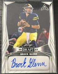 Brock Glenn #BA-BG1 Football Cards 2023 Leaf Draft Autographs Prices