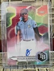 Brailer Guerrero [Red] Baseball Cards 2023 Bowman's Best of Autographs Prices