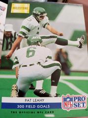 Pat Leahy #20 Football Cards 1992 Pro Set Prices