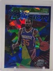 Kevin Durant [Blue Cracked Ice] #2 Basketball Cards 2022 Panini Contenders Optic Illusion Prices