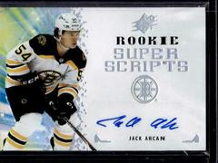 Jack Ahcan #SPXR-JA Hockey Cards 2021 SPx Rookie Signatures Prices