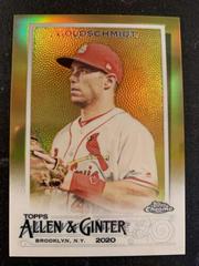 Paul Goldschmidt [Gold] #3 Baseball Cards 2020 Topps Allen & Ginter Chrome Prices