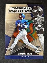 Sammy Sosa #LM-7 Baseball Cards 2022 Panini Mosaic Longball Masters Prices