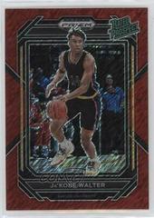Ja'Kobe Walter [Red Shimmer] #5 Basketball Cards 2023 Panini Prizm Draft Picks Rated Prospect Prices