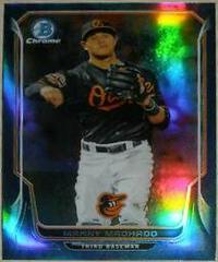 Manny Machado [Bubbles Refractor] #128 Baseball Cards 2014 Bowman Chrome Prices