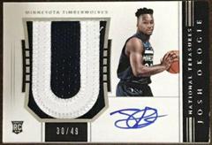 Josh Okogie [Patch Autograph] #105 Basketball Cards 2018 Panini National Treasures Prices