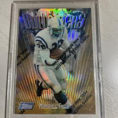 Marshall Faulk [Refractor w/ Coating] Football Cards 1997 Topps Finest Prices