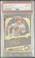 Mike Trout [Gold] #FSA-MT Baseball Cards 2022 Topps Five Star Autographs Prices