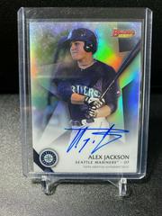 Alex Jackson [Refractor] Baseball Cards 2015 Bowman's Best of Autographs Prices