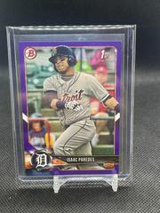 Isaac Paredes [Purple] #BP76 Baseball Cards 2018 Bowman Paper Prospects Prices