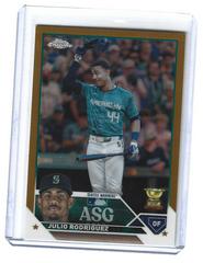 Julio Rodriguez [Gold] #ASGC-1 Baseball Cards 2023 Topps Chrome Update All Star Game Prices