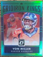 Von Miller [Green] #38 Football Cards 2016 Panini Donruss Optic Gridiron Kings Prices
