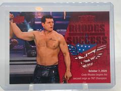 Cody Rhodes [Red] #RS-8 Wrestling Cards 2021 Upper Deck AEW Rhodes to Success Prices