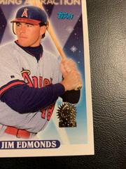 Jim Edmonds [Fla. Marlins Inaugural] Baseball Cards 1993 Topps Prices