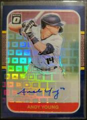 Andy Young [Pandora] Baseball Cards 2021 Panini Donruss Optic Retro 1987 Signatures Prices