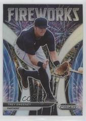 Trey Sweeney [Silver Prizm] Baseball Cards 2021 Panini Prizm Draft Picks Fireworks Prices