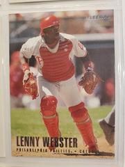 Lenny Webster Baseball Cards 1996 Fleer Prices