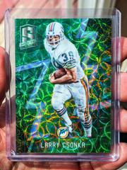 Larry Csonka [Neon Green] #10 Football Cards 2016 Panini Spectra Prices